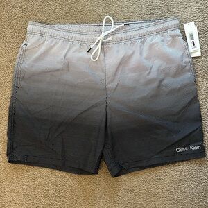 Brand new Calvin Klein XpXL swim trunks